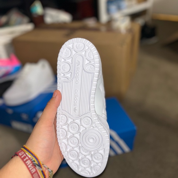 Adidas Forum Bold Stripes W White Sneakers - Picture 10 of 16